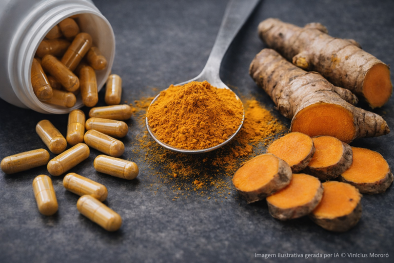 Especialista alerta para riscos do uso de cúrcuma em cápsulas sem orientação